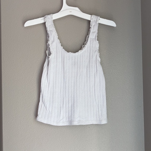 American Eagle white button up tank - Picture 2 of 4
